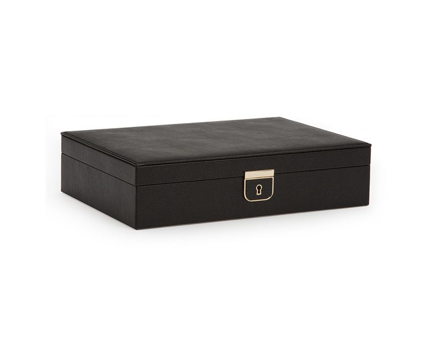 Palermo Medium Jewelry Box - Black 1
