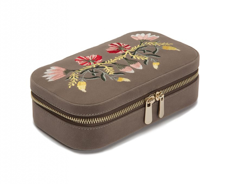 Zoe Travel Zip Case - Mink