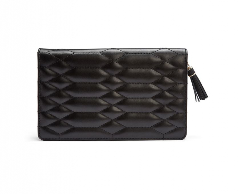 Caroline Large Jewelry Portfolio - Black