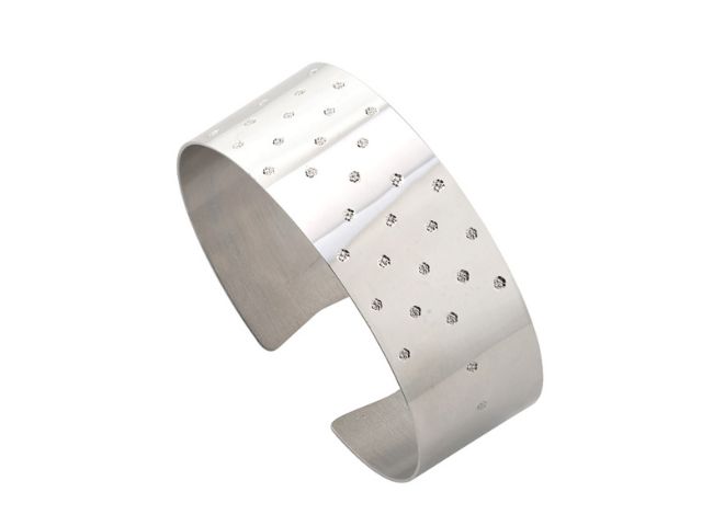 Sterling Silver Universe Cuff