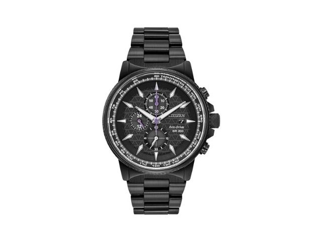 Citizen Marvel Black Panther Eco-Drive Black Watch