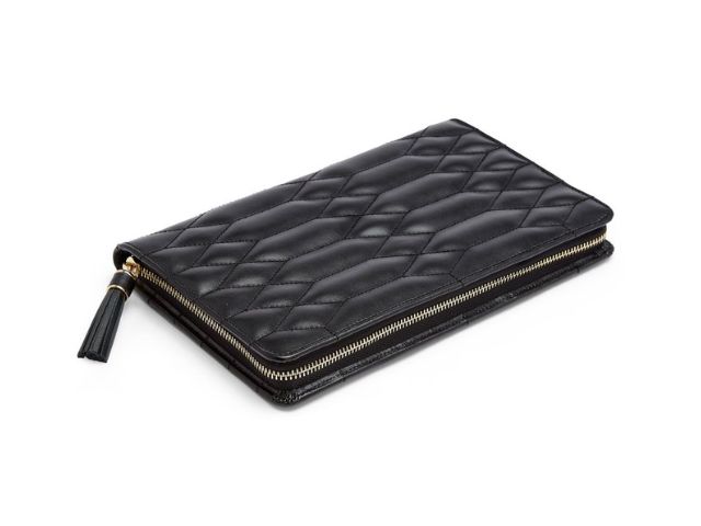 Caroline Large Jewelry Portfolio - Black