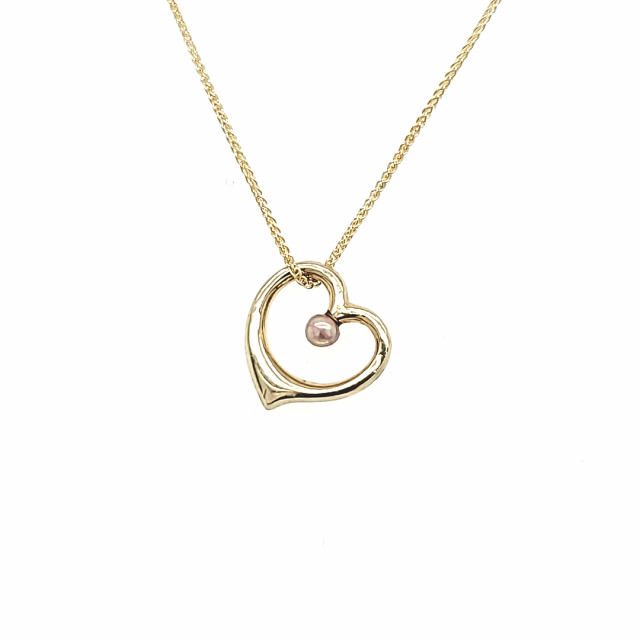 Floating Heart Pendant
