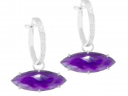 Sterling Silver Amethyst Charms 2