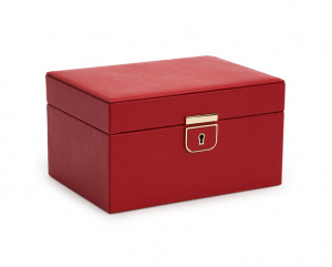 Palermo Small Jewelry Box - Red