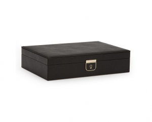 Palermo Medium Jewelry Box - Black