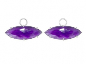 Sterling Silver Amethyst Charms