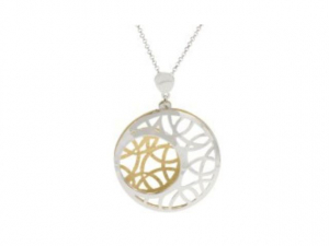 Sterling Silver Yellow Sunshine Necklace
