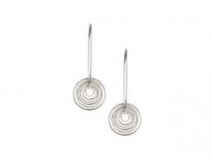 Sterling Silver Smooth Sparkle Earrings