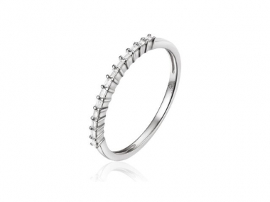 14K Baguette Diamond Anniversary Ring 1